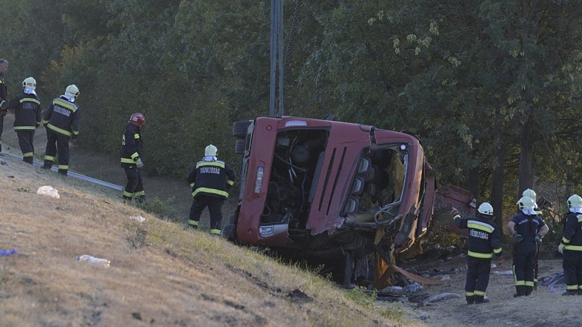 Hongrie : 12 morts et au moins 10 blessés graves dans un accident d'autocar polonais