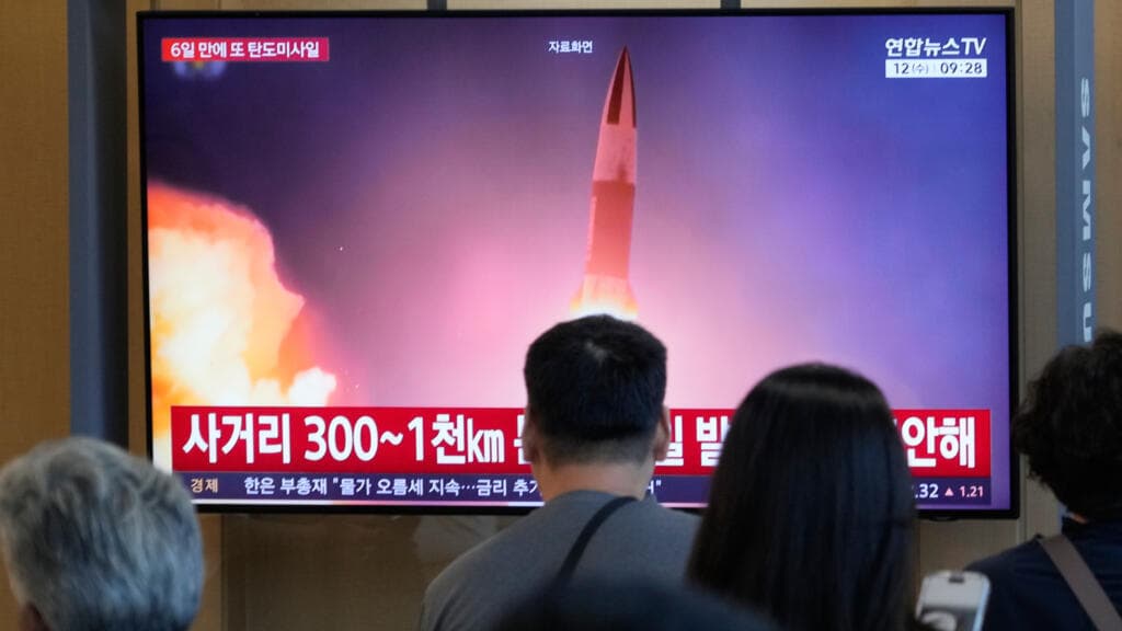 La Corée du Nord lance un missile avant des manœuvres américano-sud-coréennes
