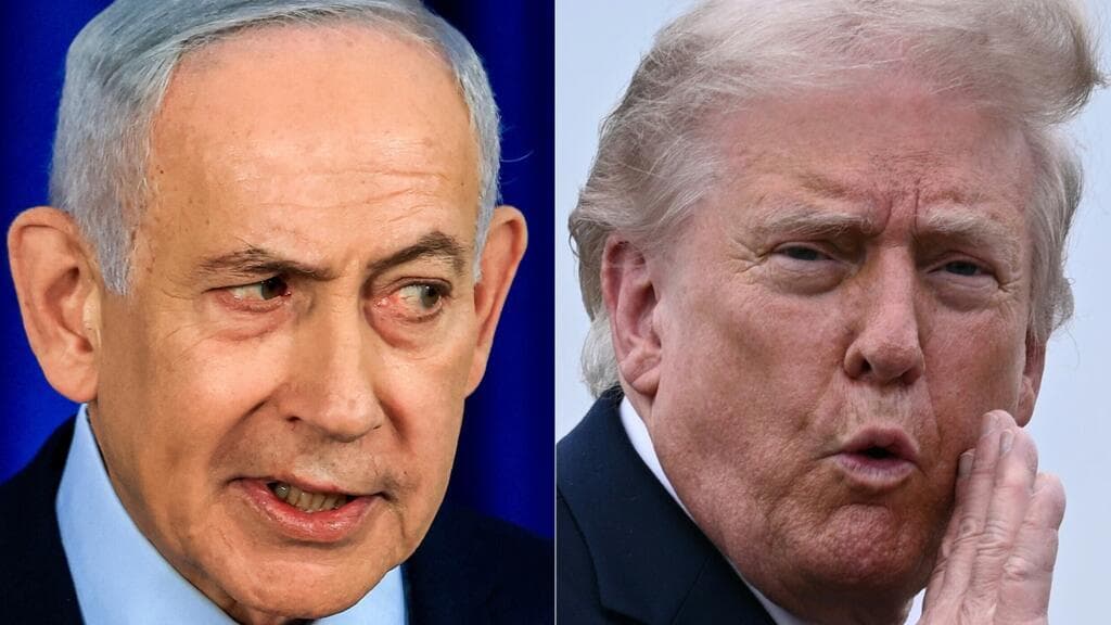 À Washington, Netanyahu dit avoir eu "l'une des meilleures conversations" avec son "ami Trump"