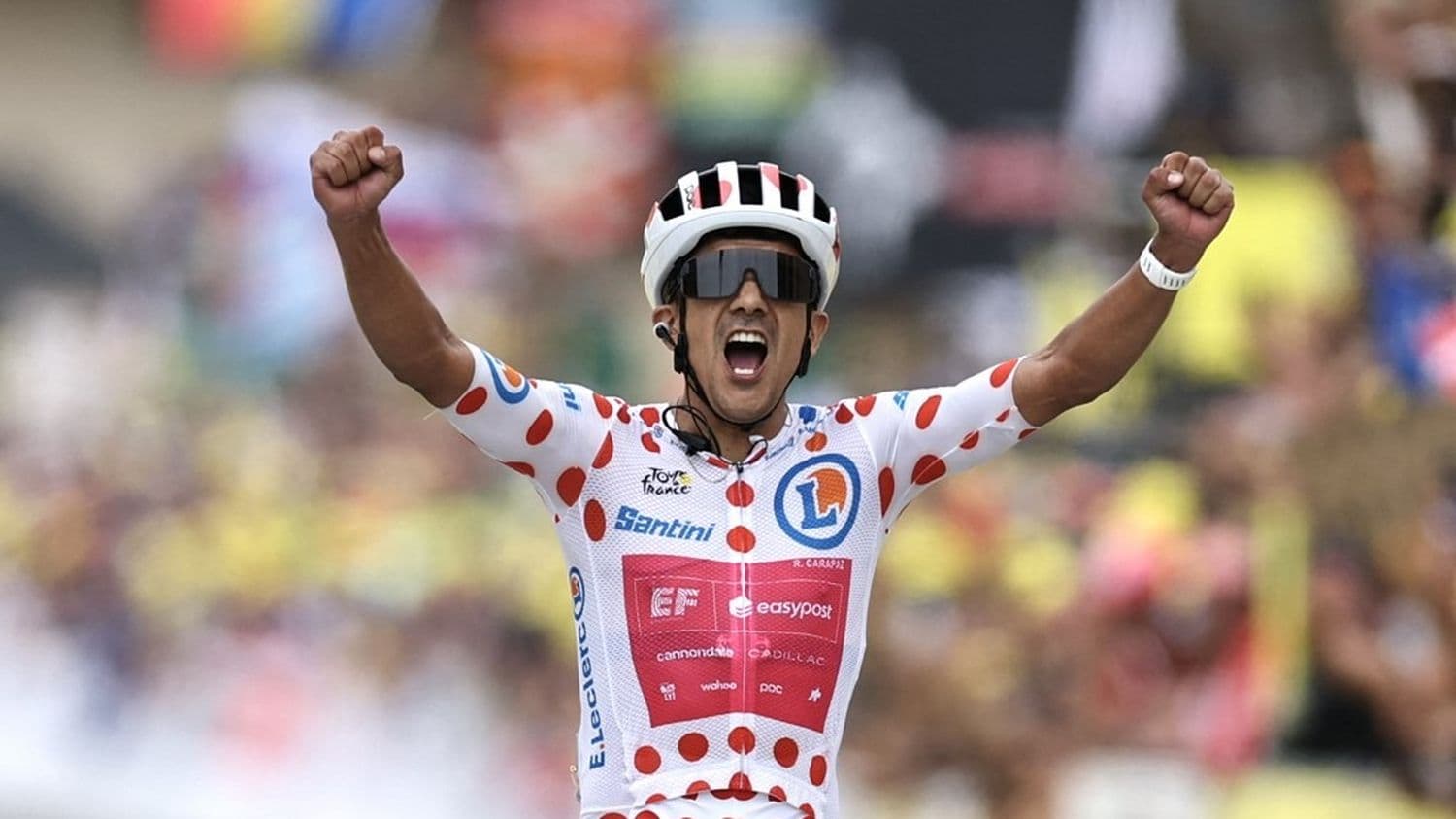 L'Equatorien Richard Carapaz remporte l'étape reine du Tour de France, Paul Seixas laisse filer le podium