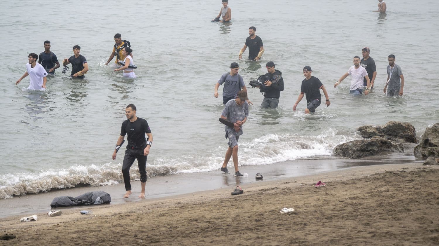 Un nouveau bilan fait état de 77 morts parmi les migrants qui ont tenté de rejoindre l'enclave espagnole de Ceuta depuis le Maroc